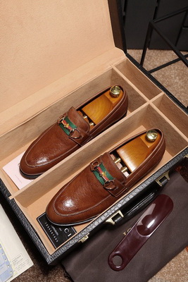 Gucci Business Men Shoes_066